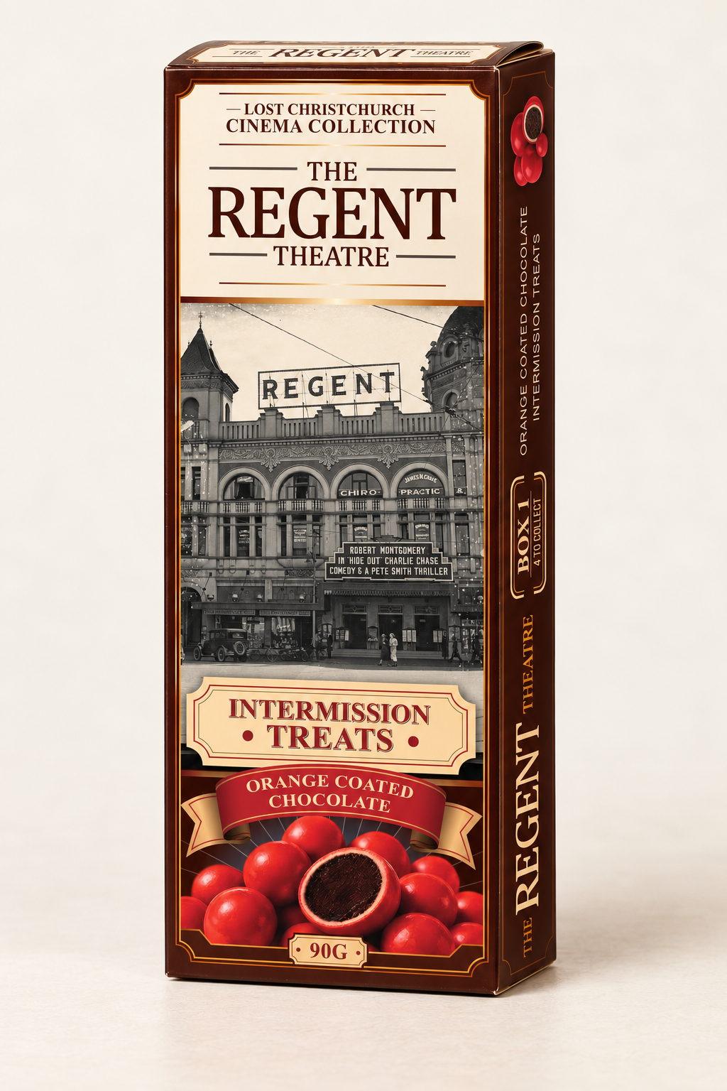 Regent Intermission Treats 90 g carton — front product view