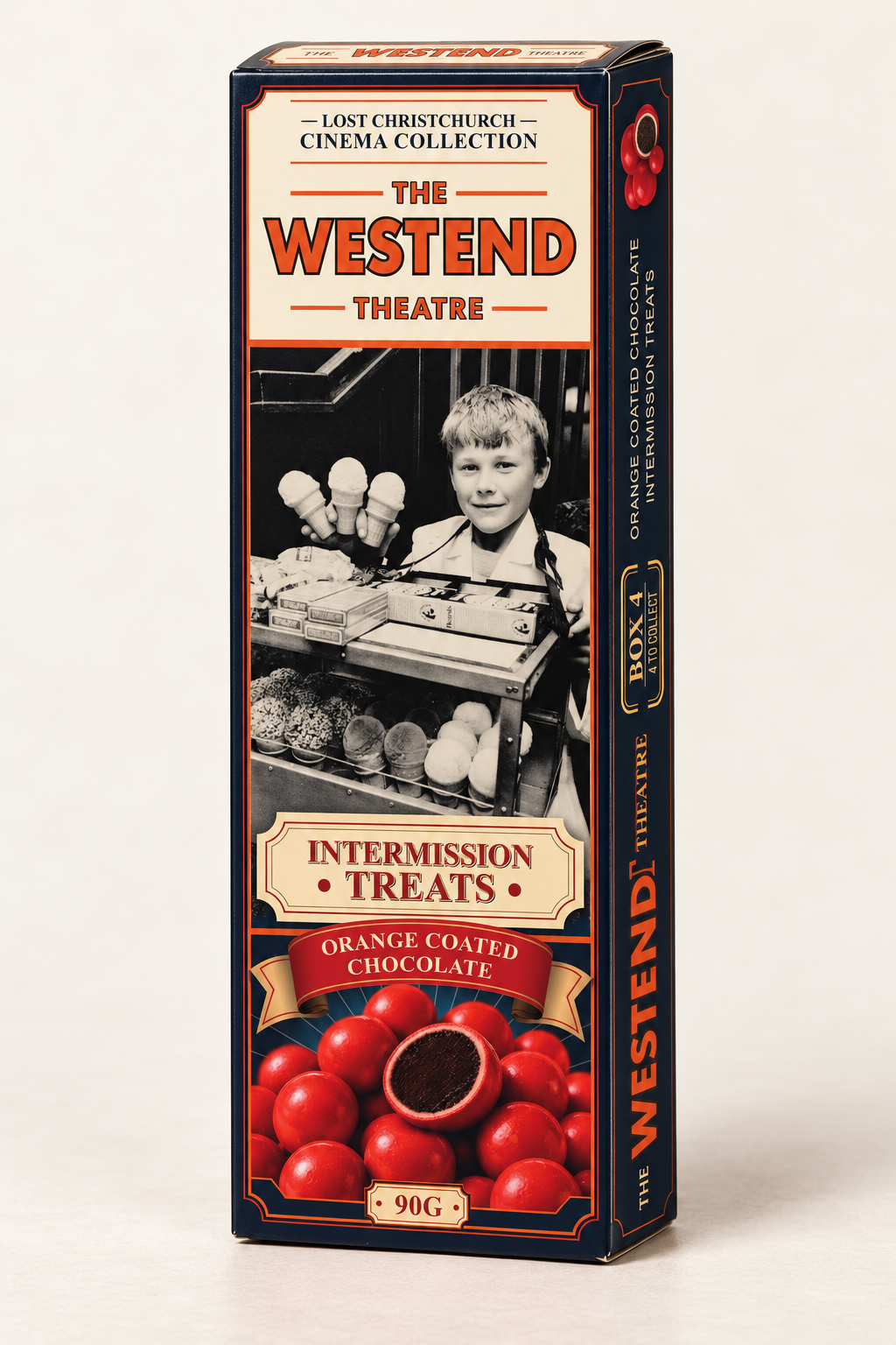 Westend Intermission Treats 90 g carton — front product view